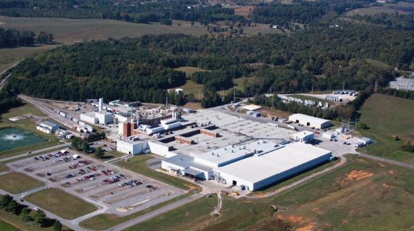 The JM Etowah plant is located in the foothills of the Appalachian Mountains.