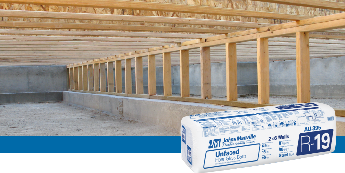 Unfaced insulation for the crawlspace
